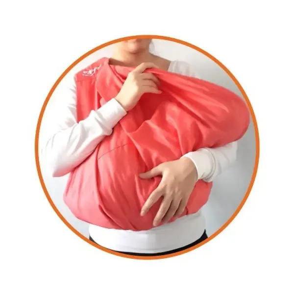 Babyes Sling Yan Taşıma Krem