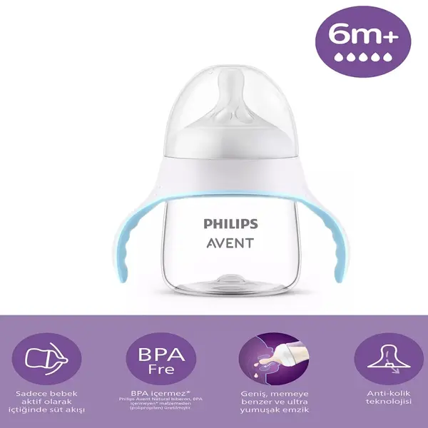 Philips Avent Doğal Tepkili Eğitici Bardak 6+ Ay