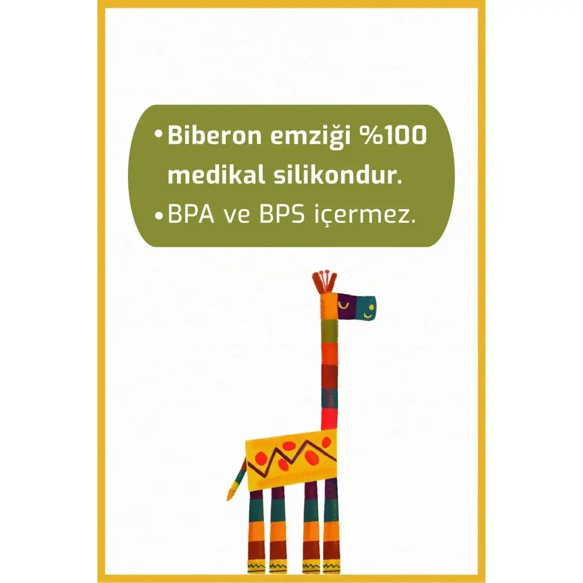 Bebedor Isıya Dirençli Cam Biberon 120 ml