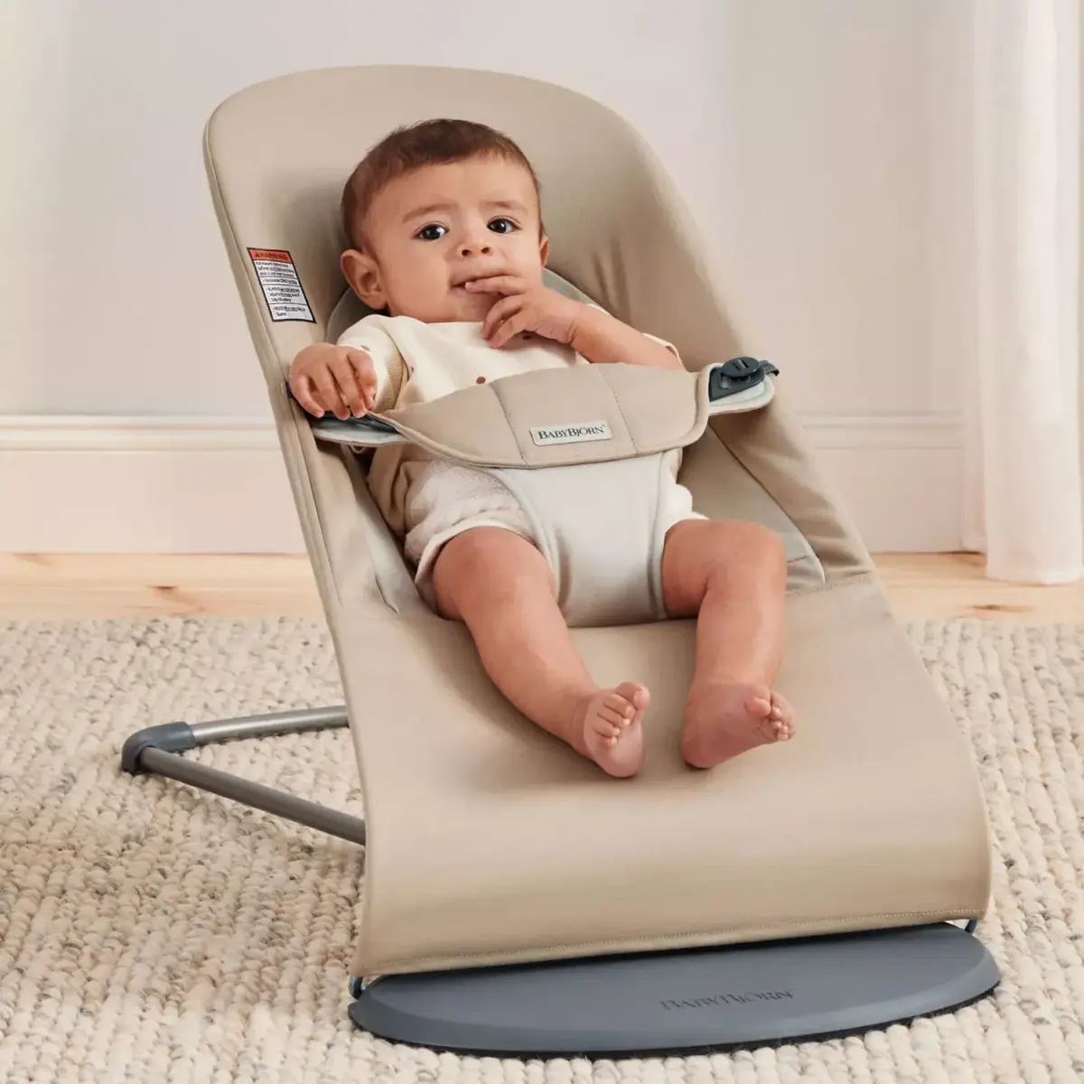 Babybjörn Balance Soft Ana Kucağı Cotton Jersey Khaki Beige
