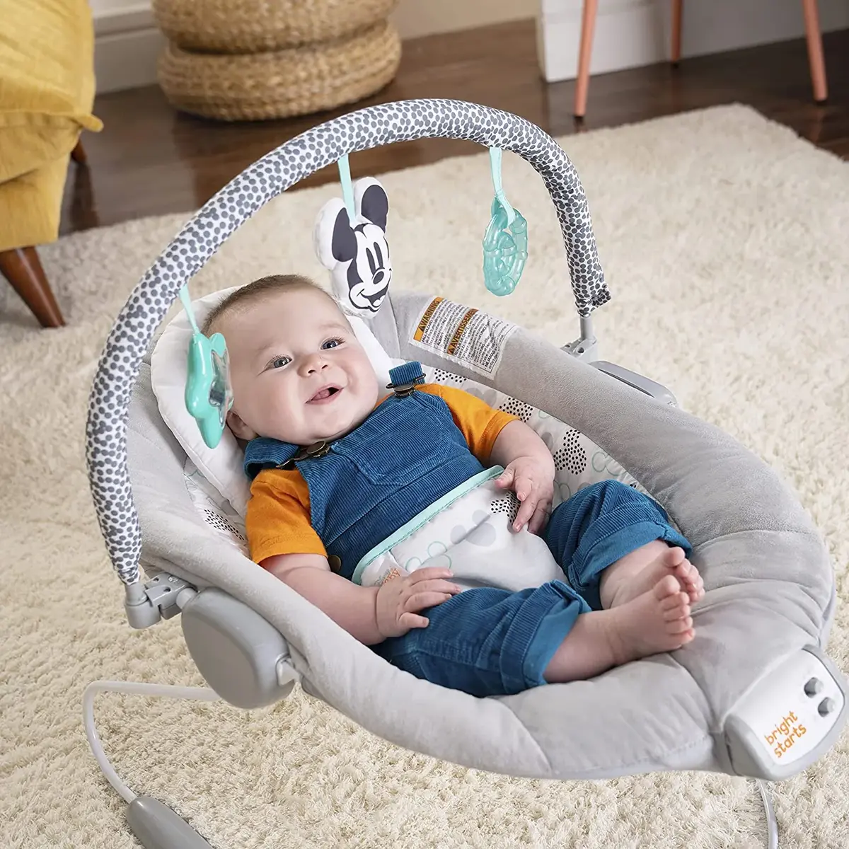 Bright Starts Titreşimli Ana Kucağı Mickey Mouse