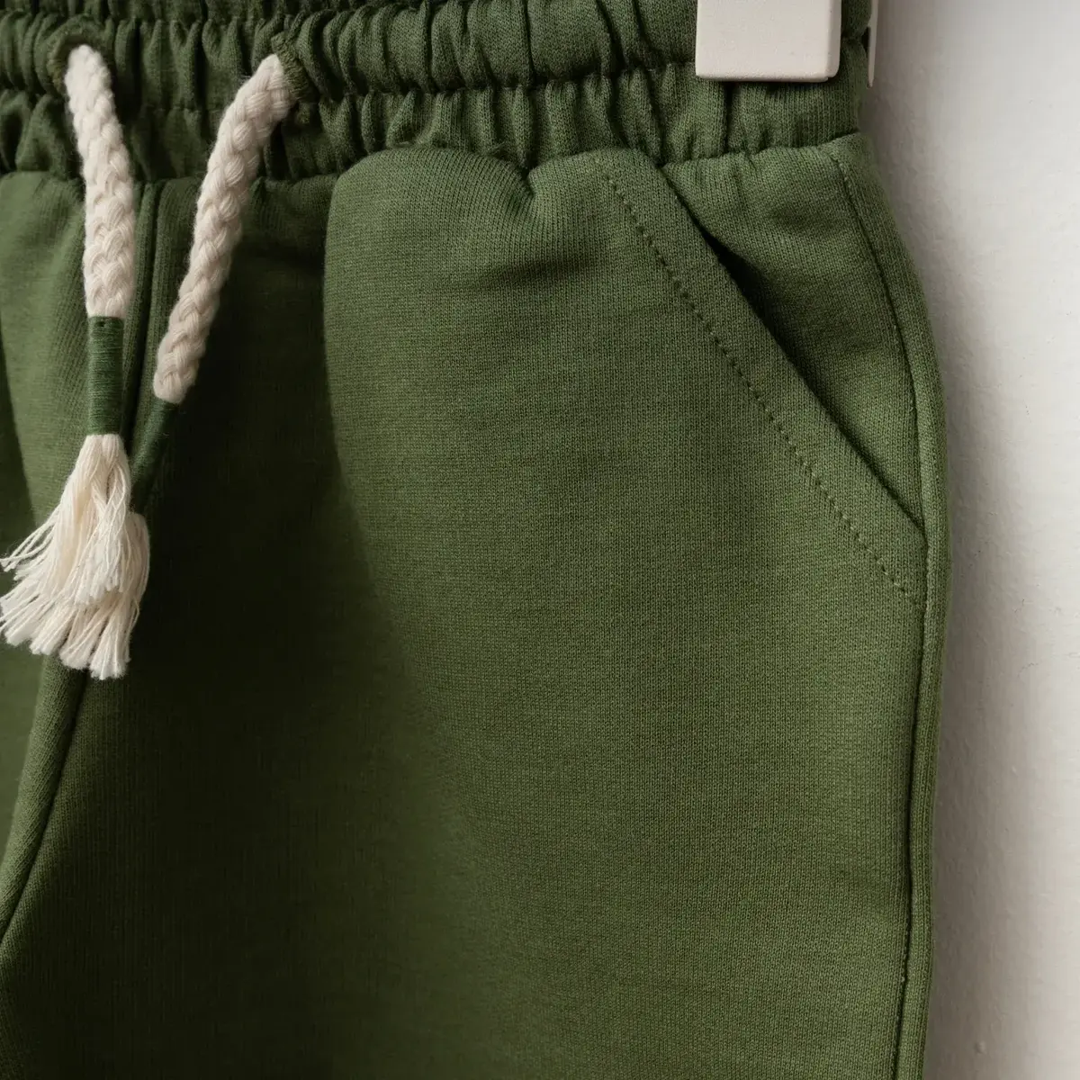 Bebolly Şort Basic Haki