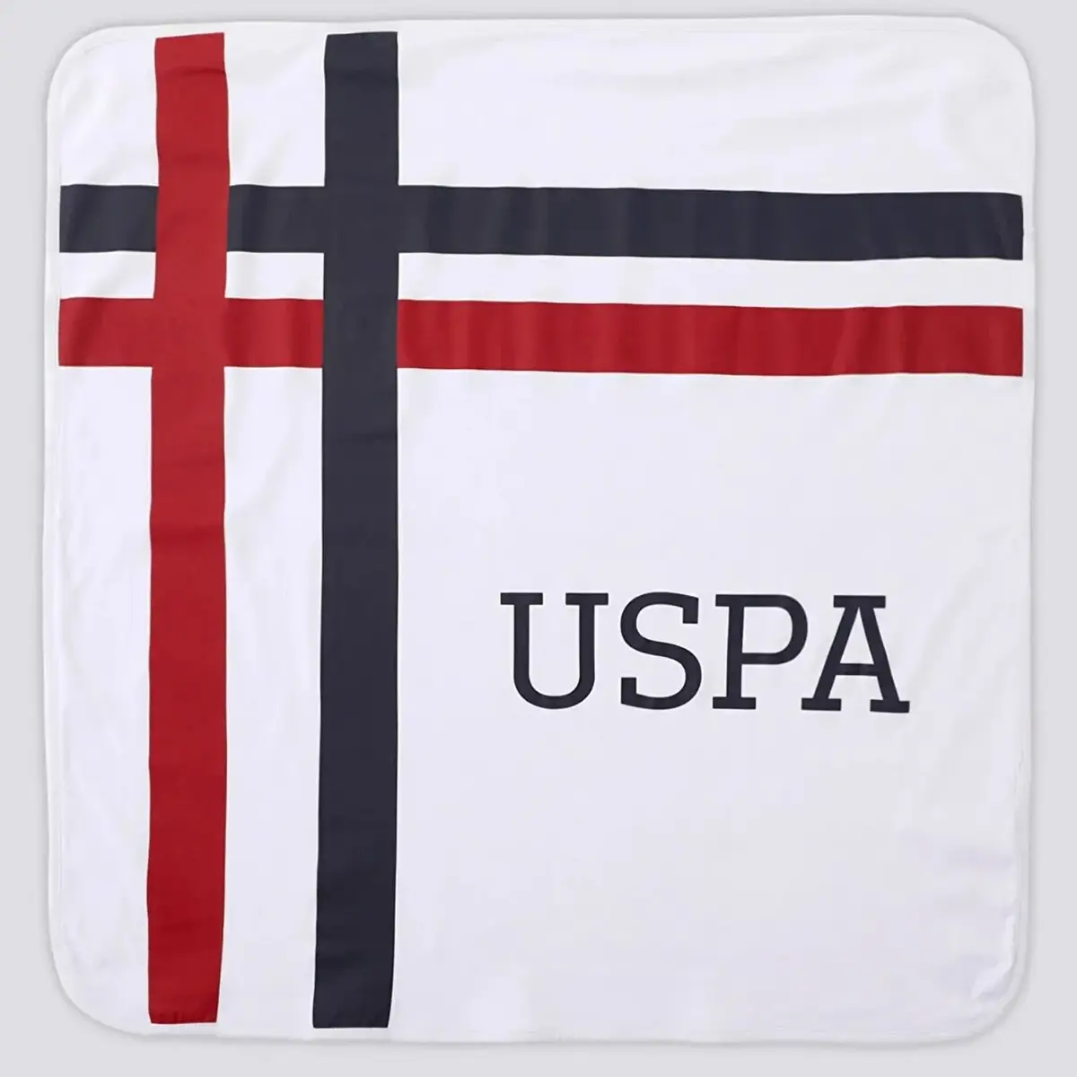 U.S. Polo Battaniye Ekru U.S. Polo Battaniye Ekru