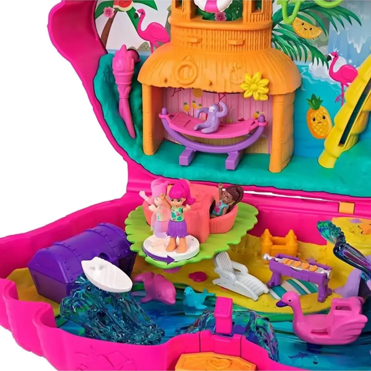 Polly Pocket Flamingo Partisi Oyun Seti