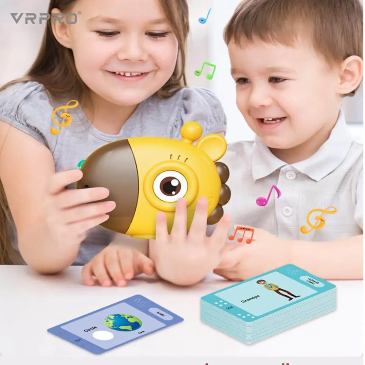 Vrpro İngilizce Öğreten Sesli Sözlük Eğitici Kartlar
