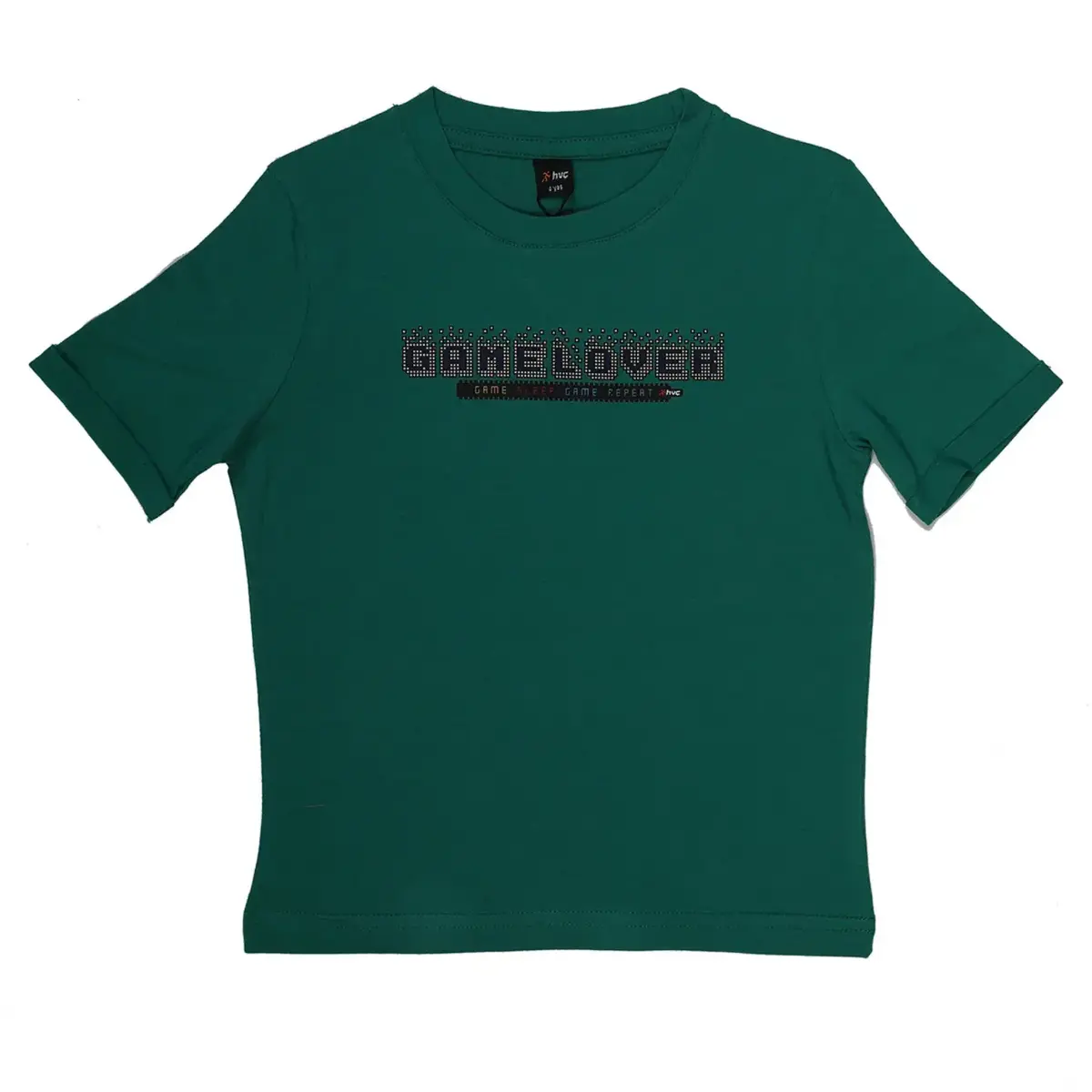 Hvc T-Shirt Gamelover Baskılı Yeşil