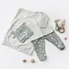 Bibaby Organik Zıbın Takımı Battaniyeli Tüllü Hug Me Bear Yeşil
