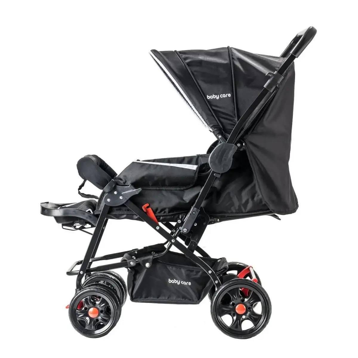 Baby Care Practico Çift Yönlü Bebek Arabası Kırmızı