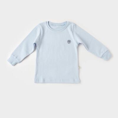 Bibaby Organik Sweatshirt Little Basic Mavi