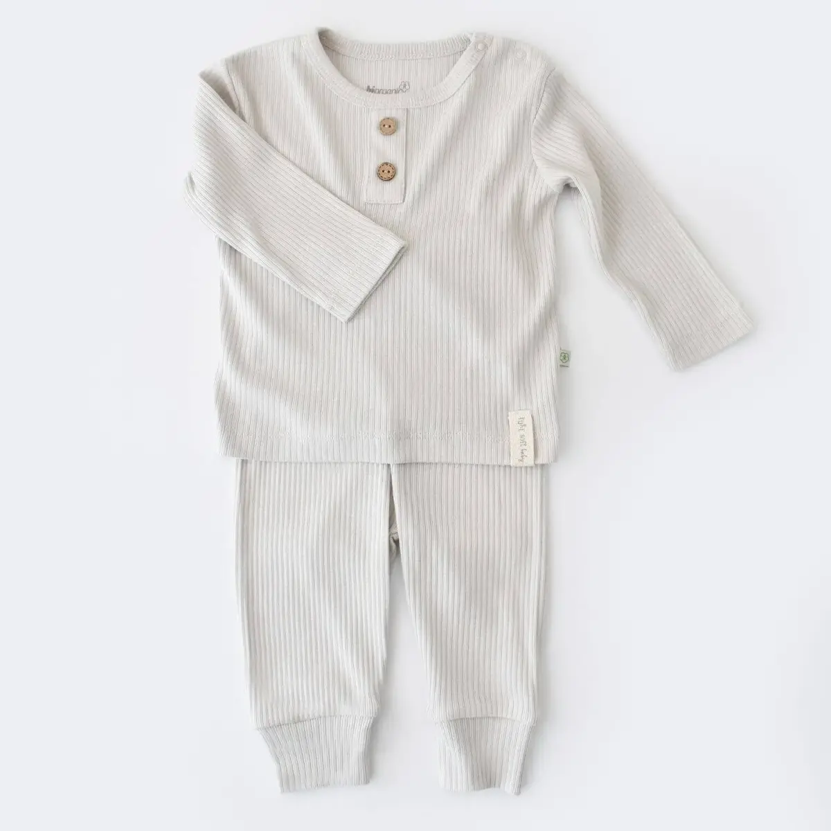 Bibaby Organik 2li Takım Relax Modal Gri