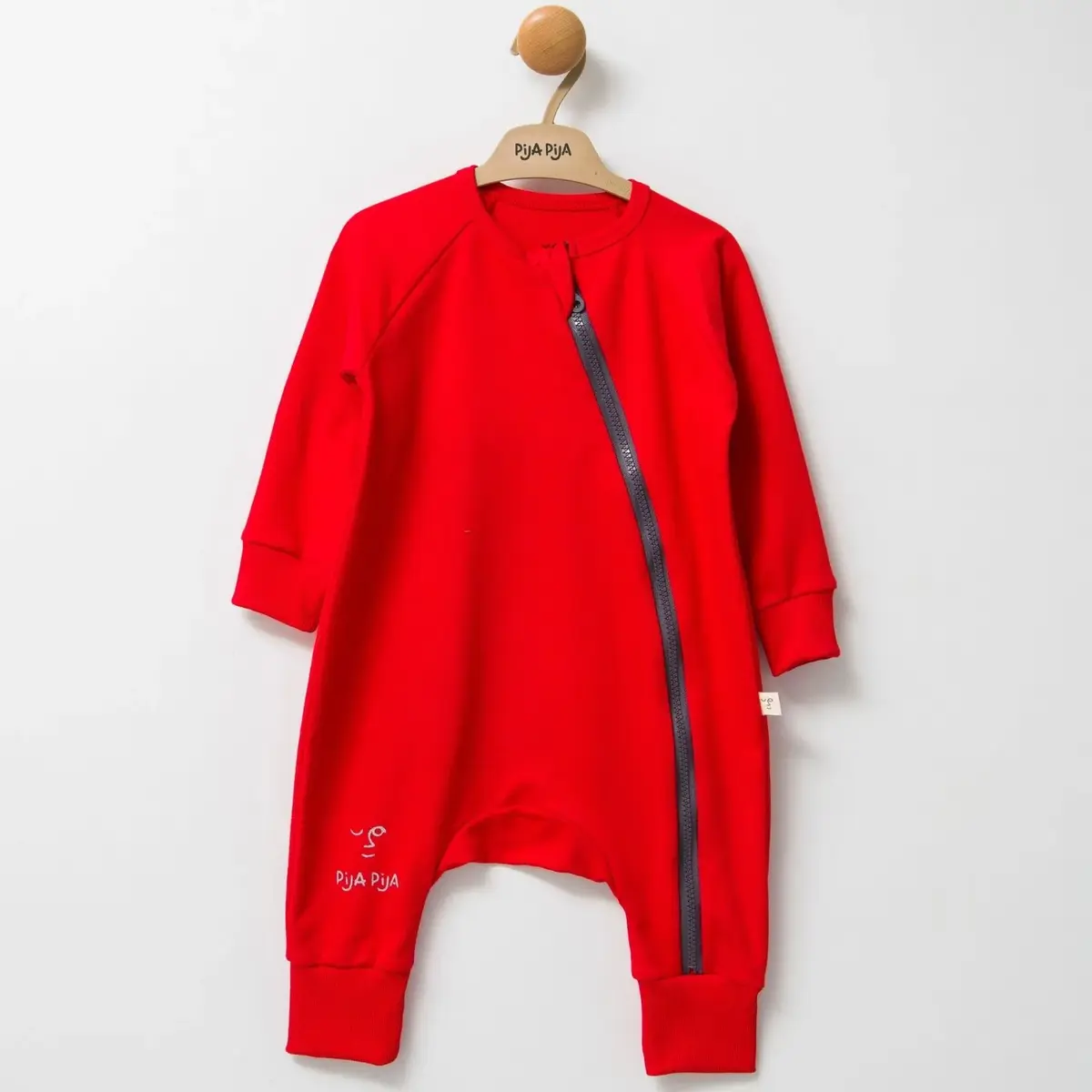 Moi Noi Tulum Yandan Fermuarlı Kırmızı Moi Noi Tulum Yandan Fermuarlı Kırmızı