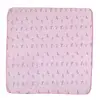 Bibaby Battaniye Happy Zebra Land Fluffy Pembe