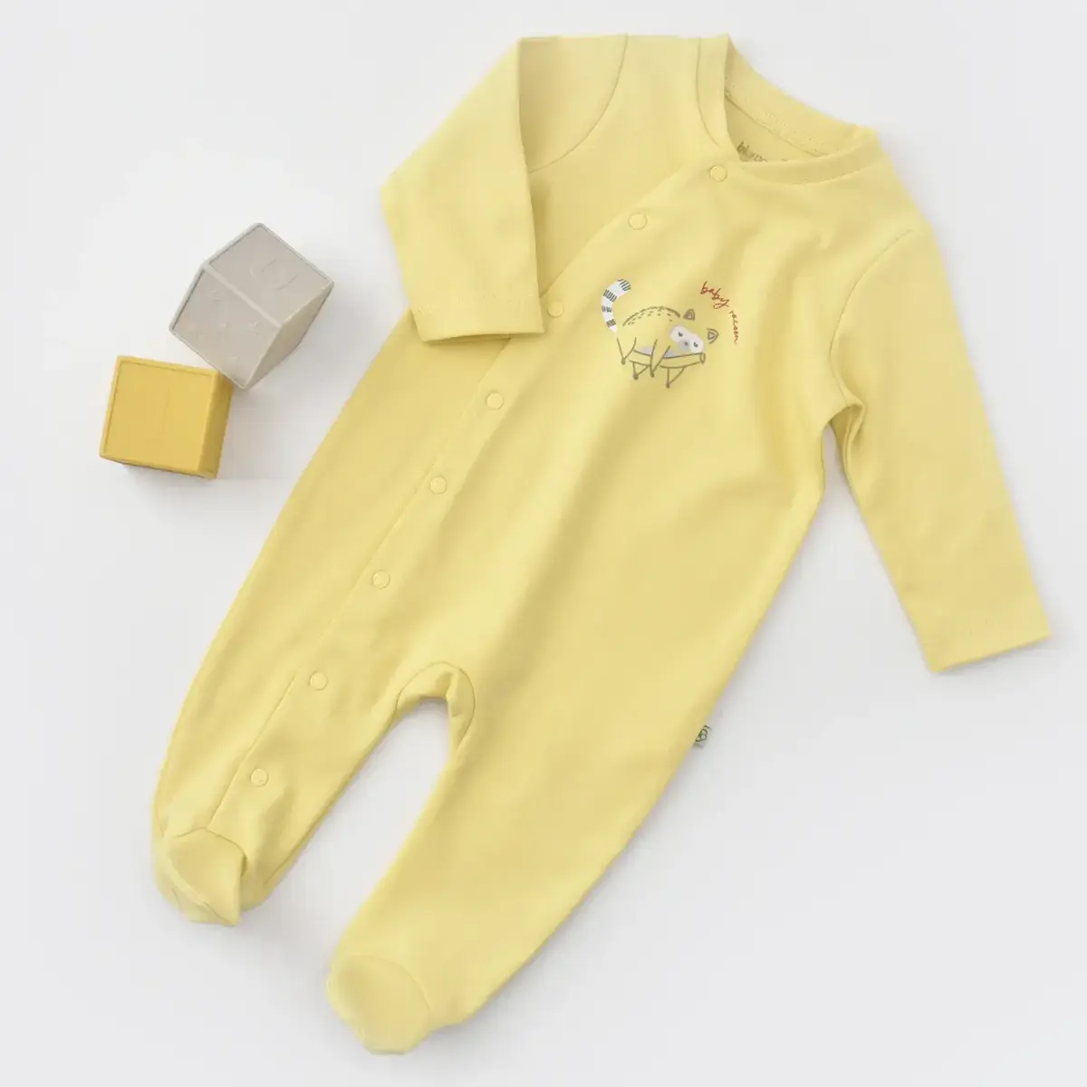 Bibaby Organik Tulum Baby Racoon Lemon Grass