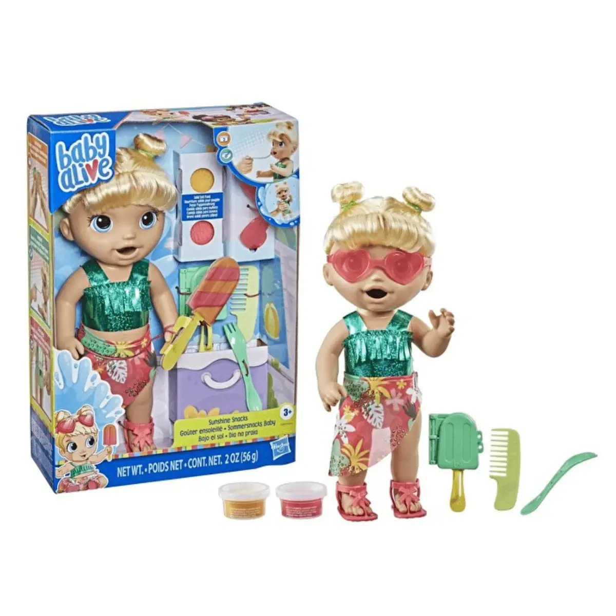 Hasbro Baby Alive Bebeğimle Yaz Eğlencesi Sarışın