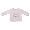 Mini Damla Sweatshirt Köpek Gri
