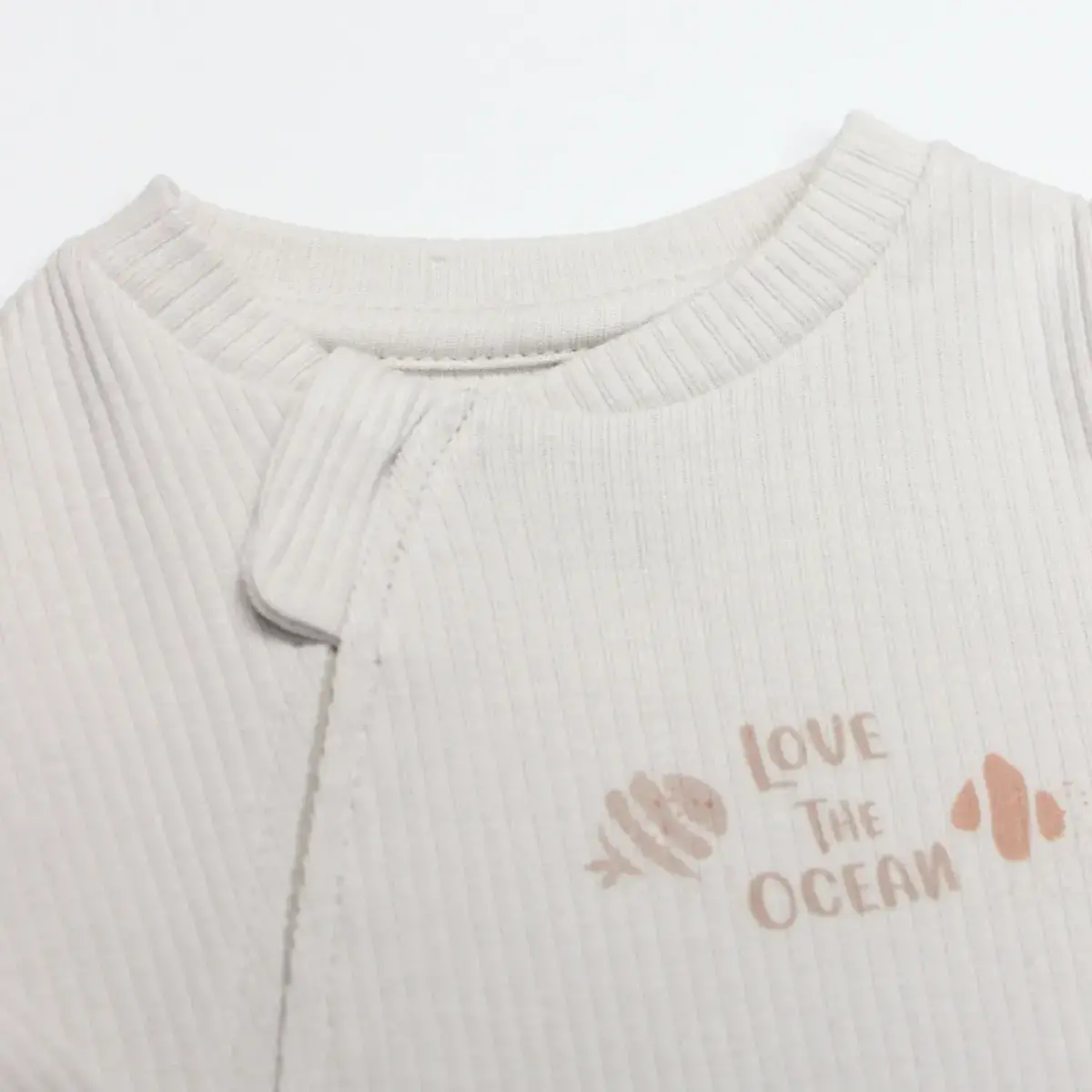 Bistyle Tulum Fermuarlı Modal The Ocean Bej