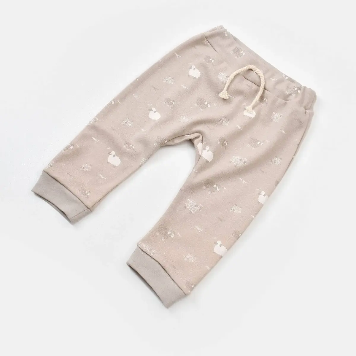 Bibaby Organik 2li Takım Curly Sheep Bej