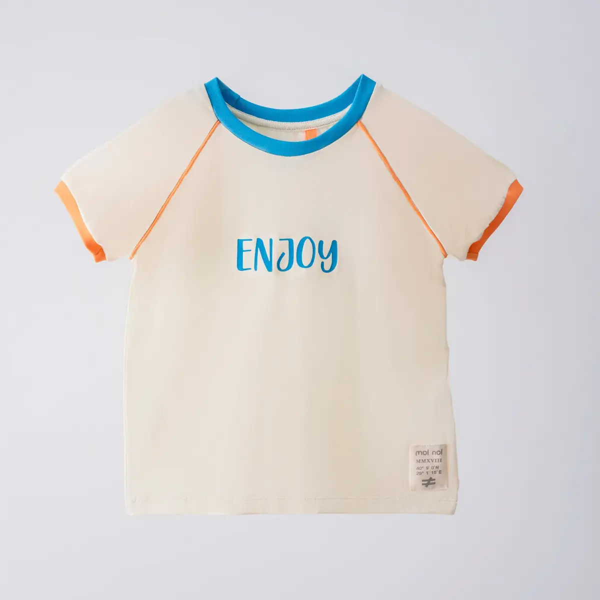 Moi Noi T-Shirt Enjoy Bej