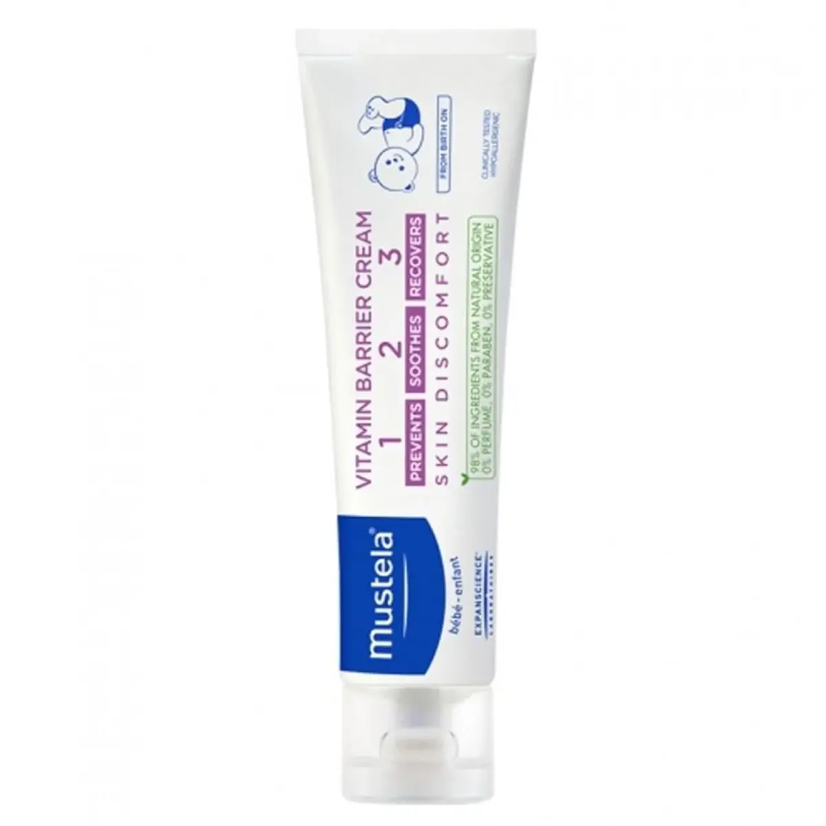 Mustela Vitamin Bariyer 1-2-3 Bebek Pişik Kremi 100 ml Mustela Vitamin Bariyer 1-2-3 Bebek Pişik Kremi 100 ml