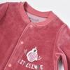 Bibaby Organik Tulum Kadife Little Love Rose Dry