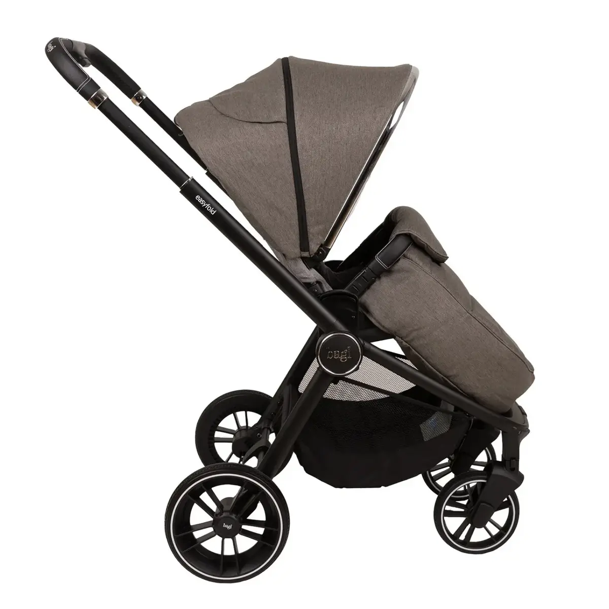 Bagi Easyfold 3 Bebek Arabası 2023 Light Grey