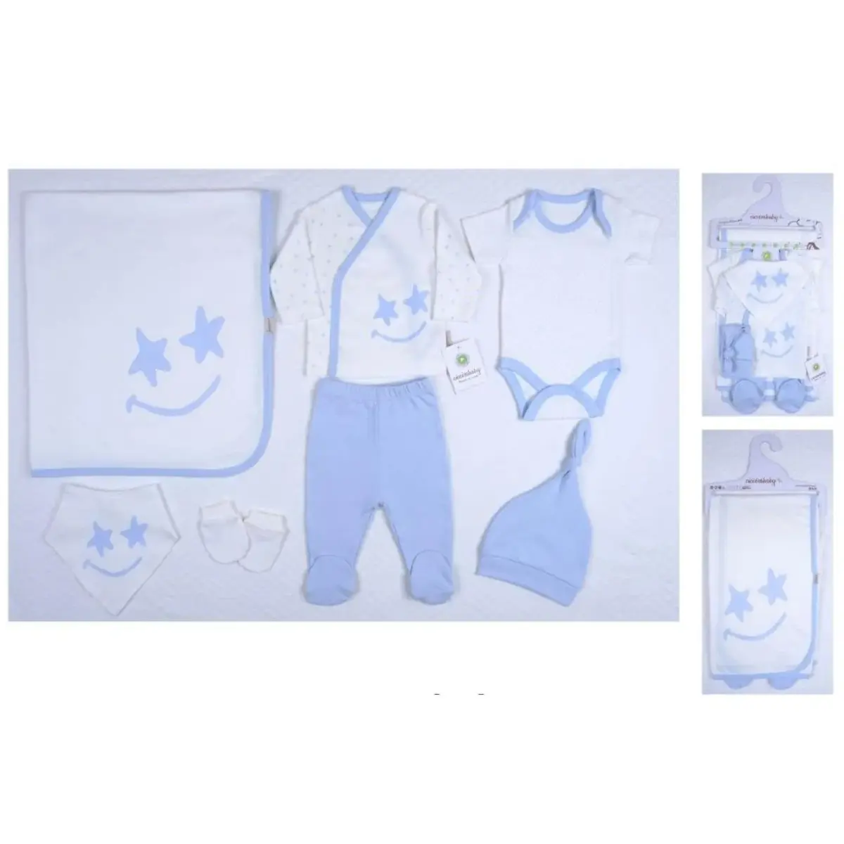 Ciccim Baby Hastane Çıkışı 7li Yıldızlı Mavi