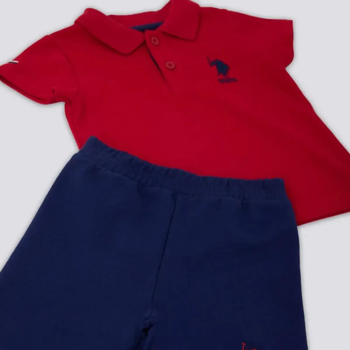 U.S. Polo 2li Takım T-Shirt Kırmızı