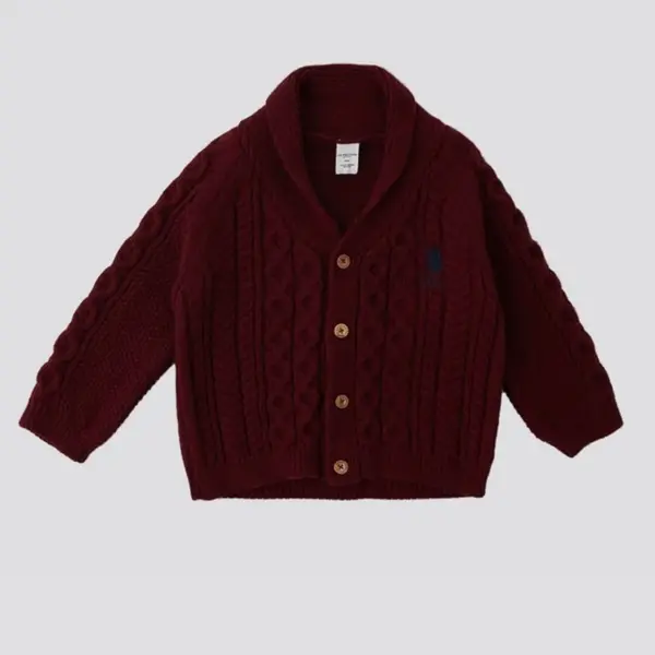 U.S. Polo Hırka Bordo