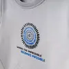 Bebolly Sweartshirt Parçalı Becomes Baskılı Gri
