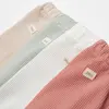 Bibaby Organik Pantolon Patikli Waffle Smile Mint