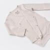 Bibaby Organik Body Kruvaze Eldivenli Soft Modal Gri