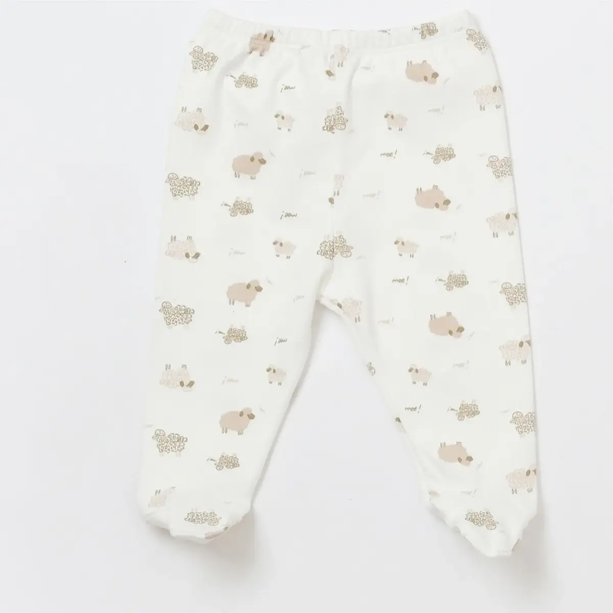 Bibaby Organik Zıbın Takımı Battaniyeli Tüllü Baby Sheep Ekru