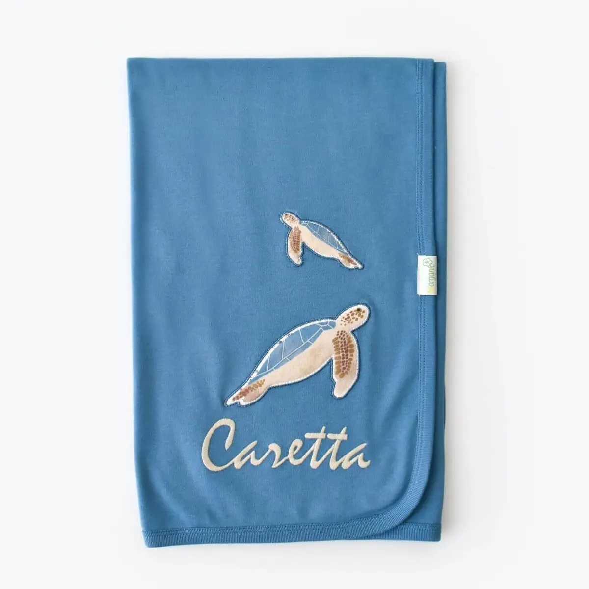 Bibaby Organik Battaniye Caretta In Live İndigo