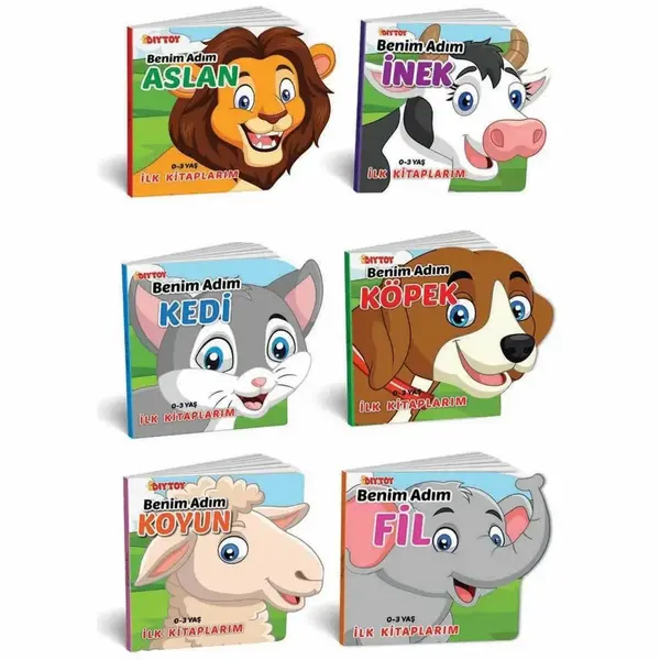 Ben Kimim Hayvanlar 6 lı Set