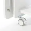 Pratik Sallanır Tekerlekli Anne Yanı Beşik 60X120 Beyaz