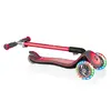 Globber Elite Deluxe Işıklı Scooter Kırmızı