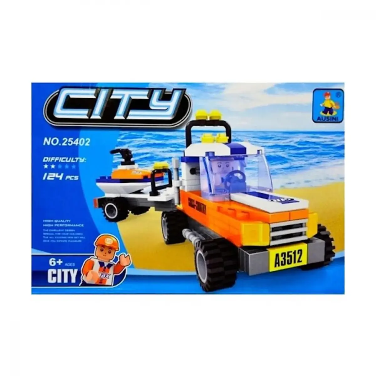 Ausini City Set 124 Parça