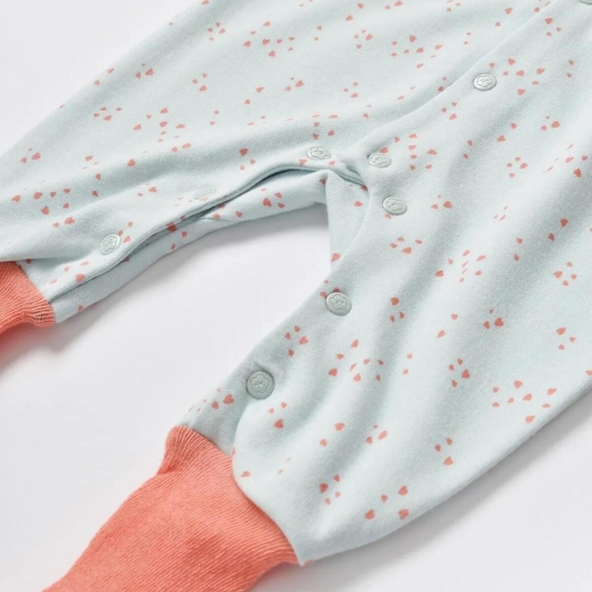 Bibaby Organik Tulum Çoraptolon Pretty Ears Bunny Mint