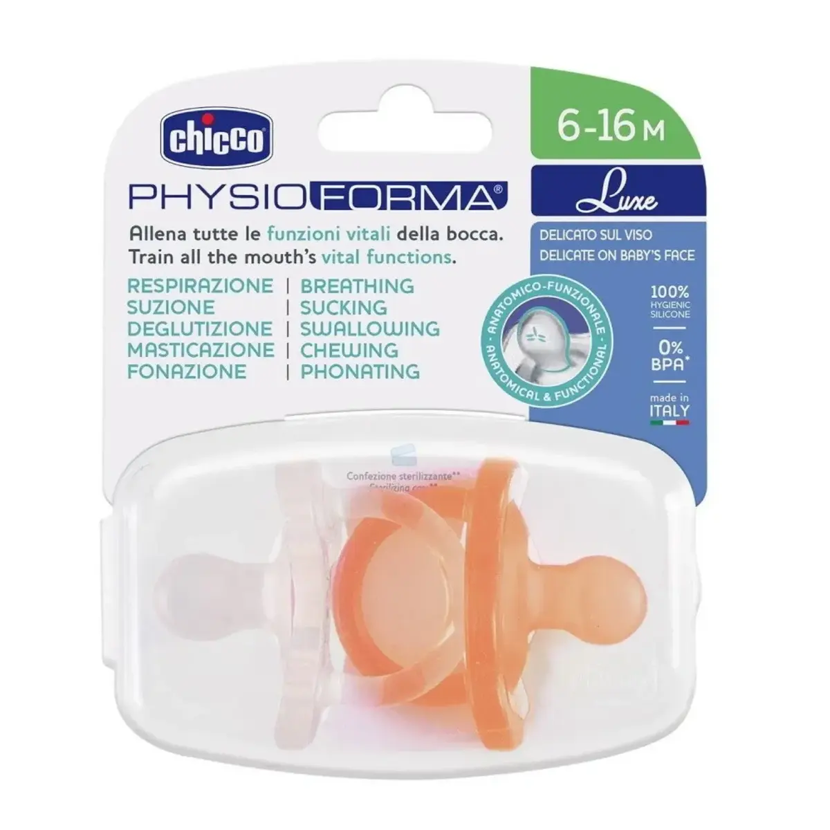 Chicco Physioforma Luxe Emzik 2li 6-16 Ay Kız 2li