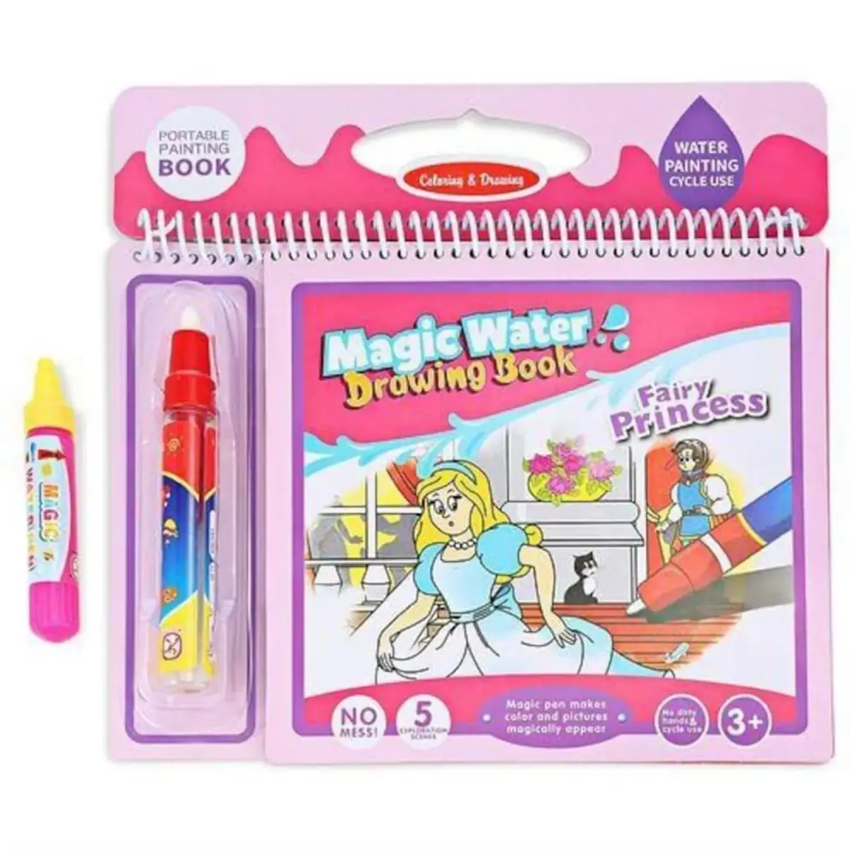 Sihirli Boyama Kıtabı Prenses Sihirli Boyama Kıtabı Prenses