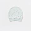 Bibaby Organik Şapka 2li Pretty Ears Bunny Mint - Ekru