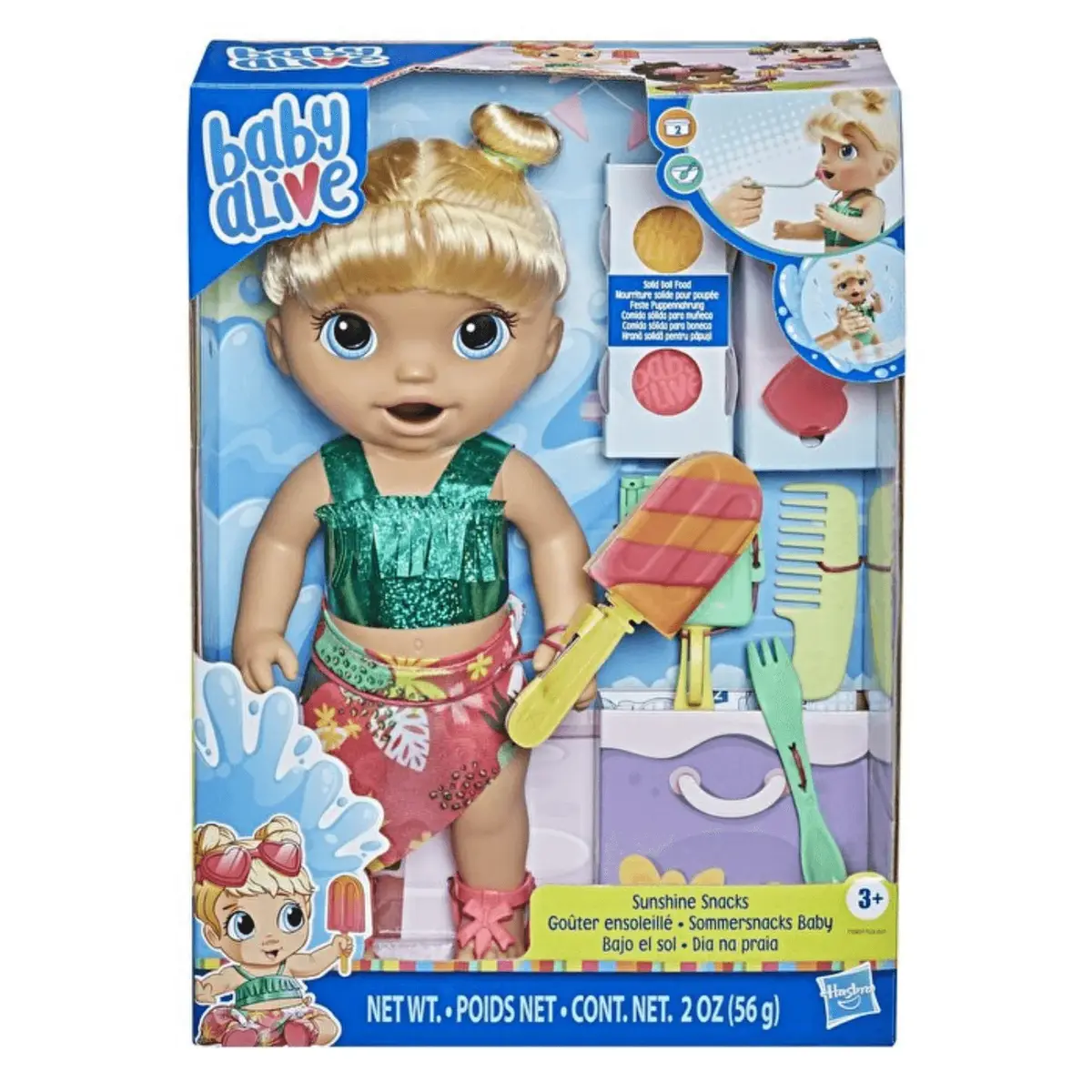 Hasbro Baby Alive Bebeğimle Yaz Eğlencesi Sarışın