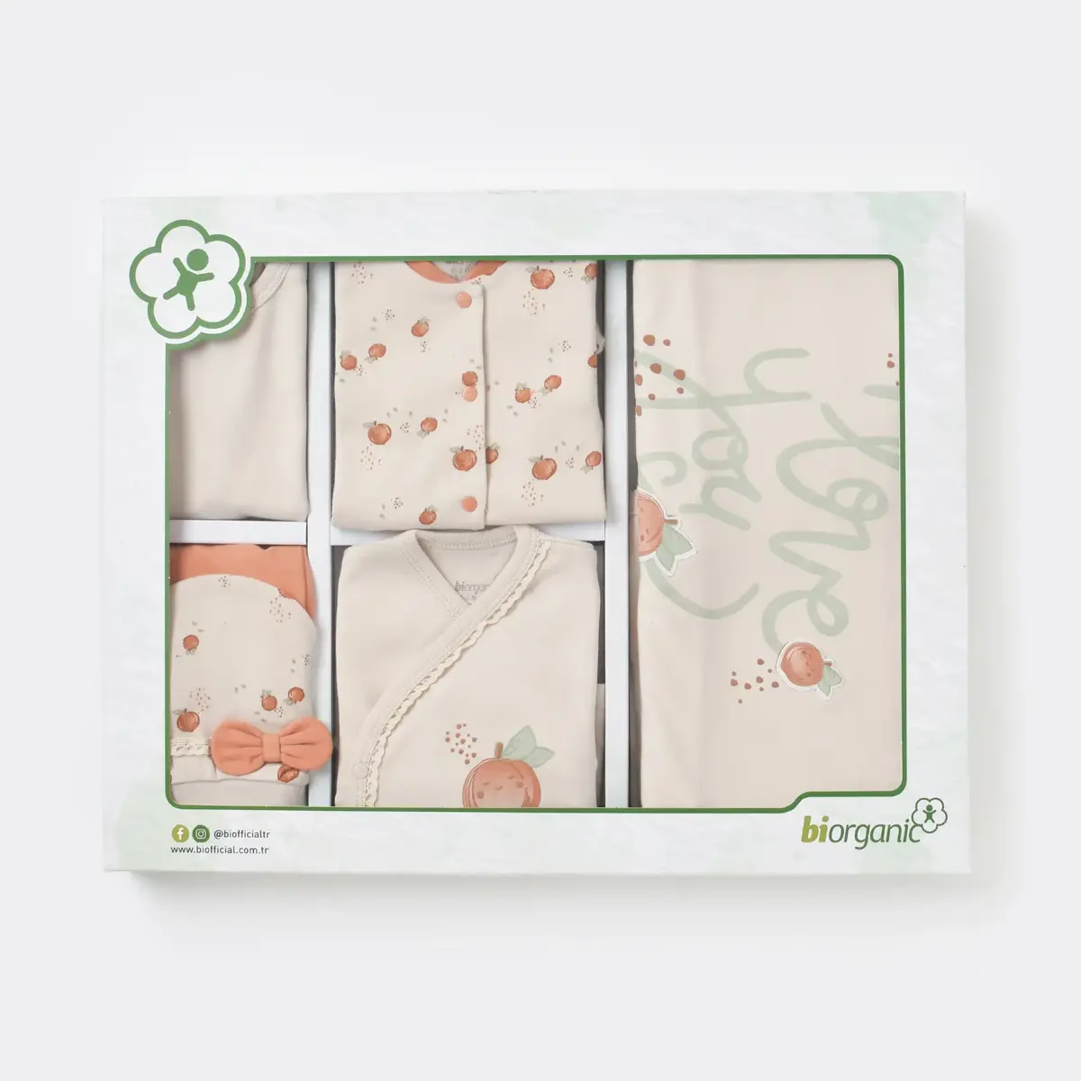 Bibaby Organik Hastane Çıkışı 10lu Summer Fruit Light Cream Cramel