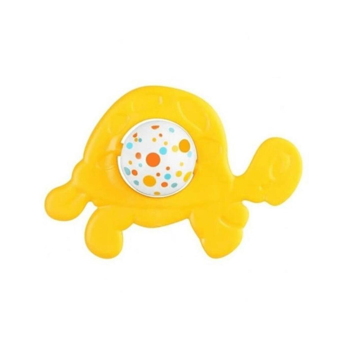 Let's Be Child Sevimli Kaplumbağa Diş Kaşıyıcı & Çıngırak