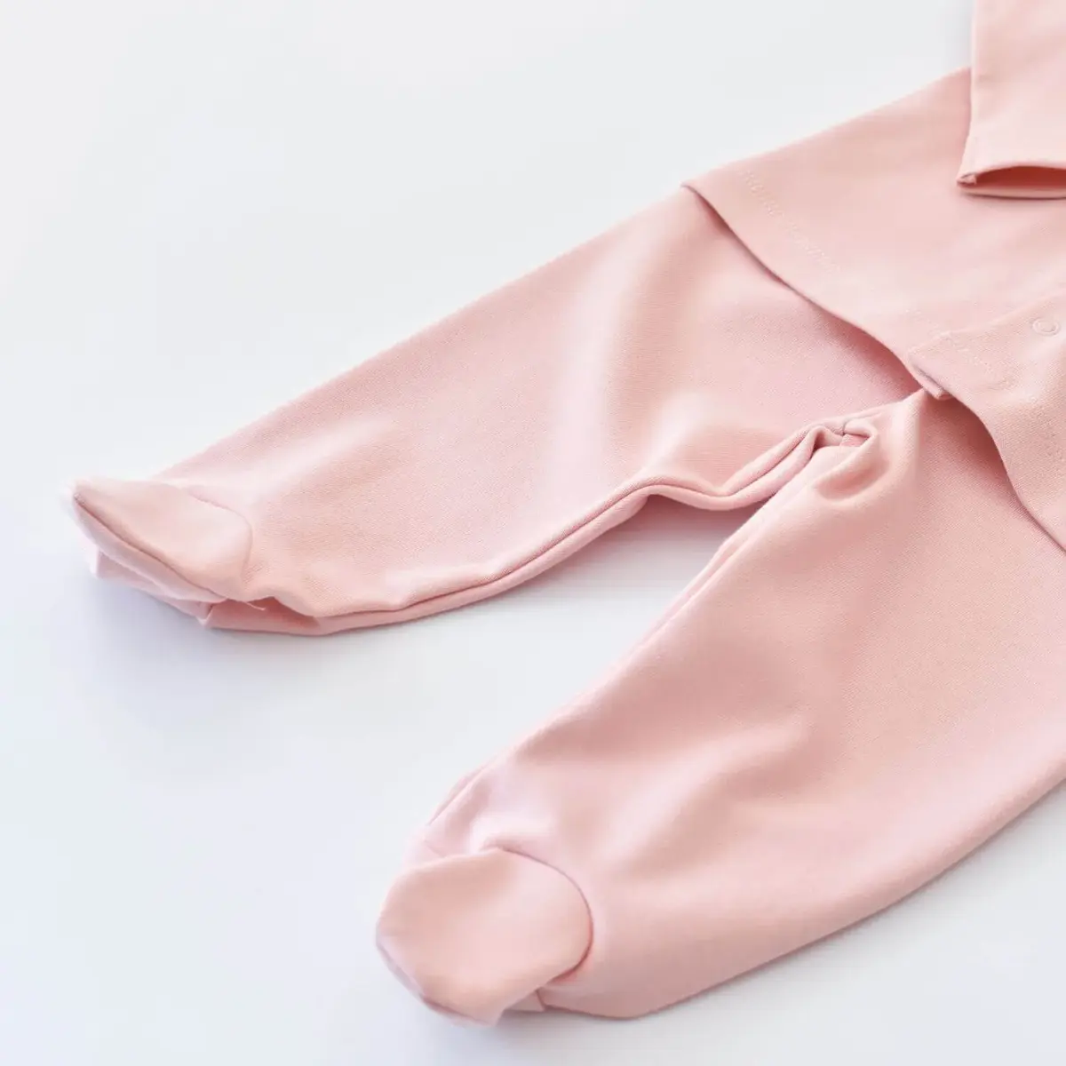 Bibaby Organik Pijama Takımı Live Color Rabbit Somon