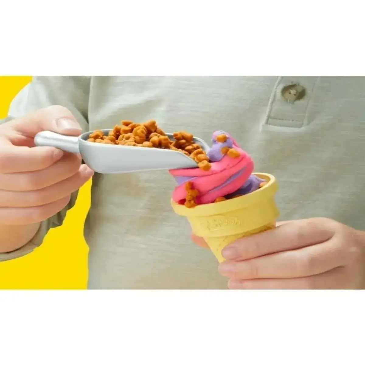 Play-Doh Raınbow Swırl Ice Cream Plays