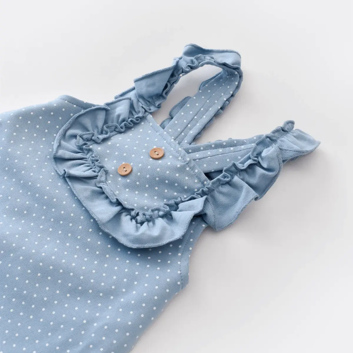 Bibaby Organik Salopet Wild Flowers Spring Blue