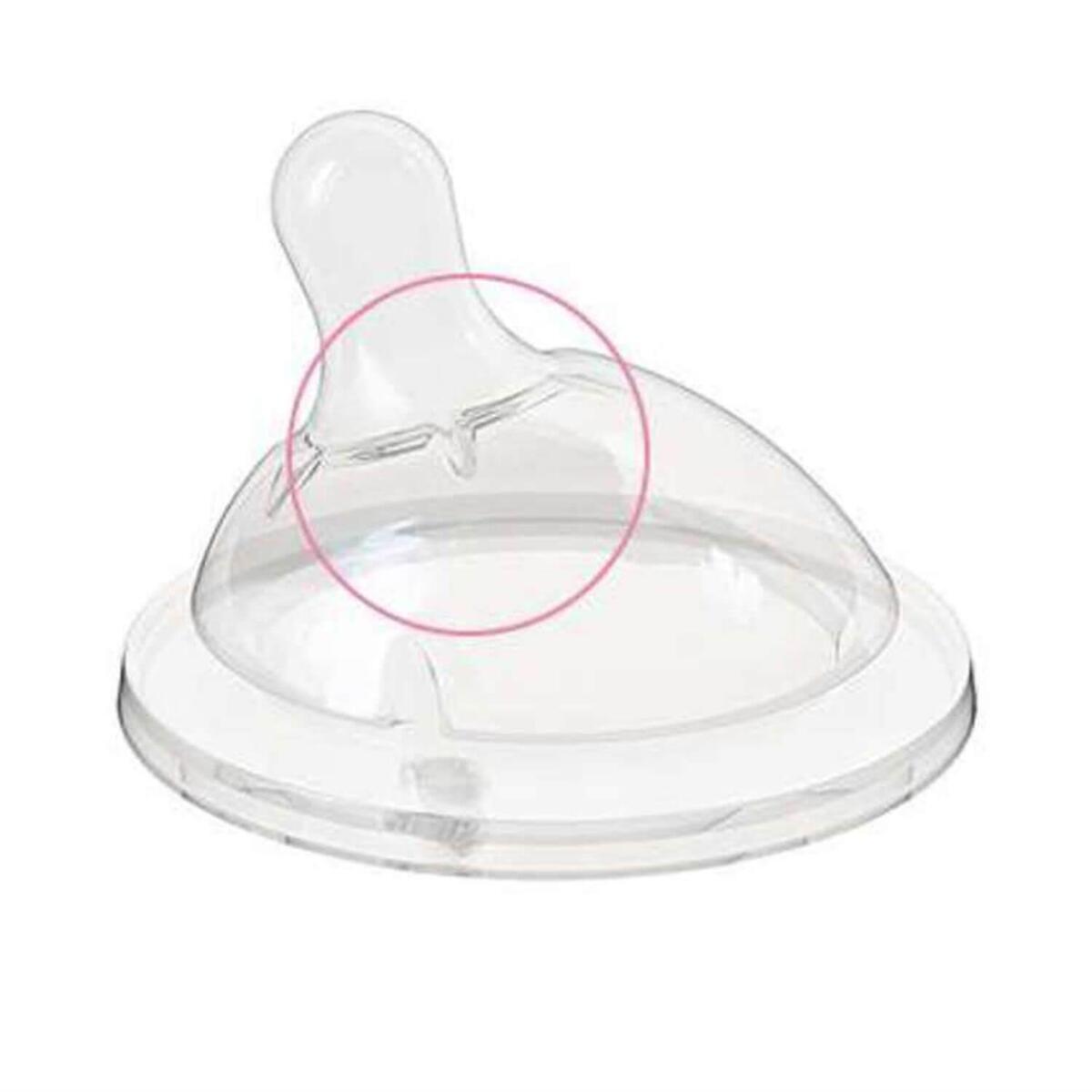 Chicco Natural Feeling Silikon Biberon Emziği 0+ Ay Normal Akış