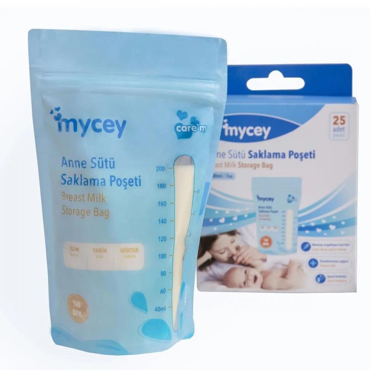 Mycey Anne Sütü Saklama Poşeti 25li