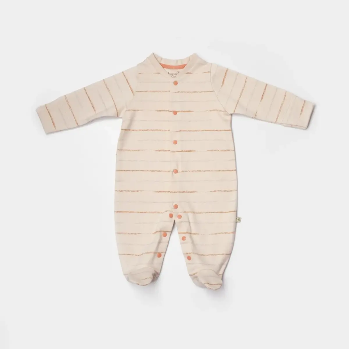 Bibaby Organik Hastane Çıkışı 10lu Hello Safari Ekru - Kiremit